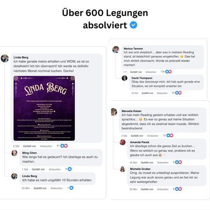 Liebes-Klarheit Reading (95% Genauigkeit)